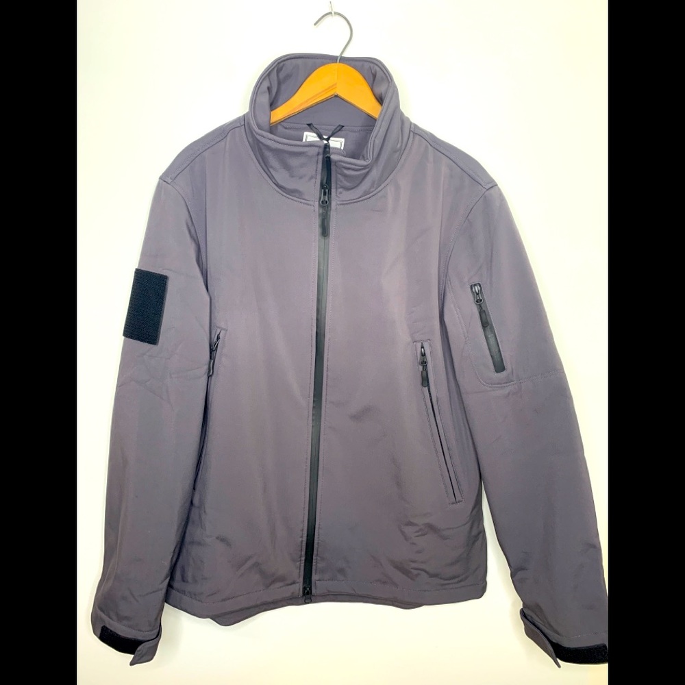 Royal Matrix Jacket Gray Full Zip No Hood NWT